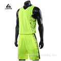 High Quality Plain Black Design Basketball Jersey